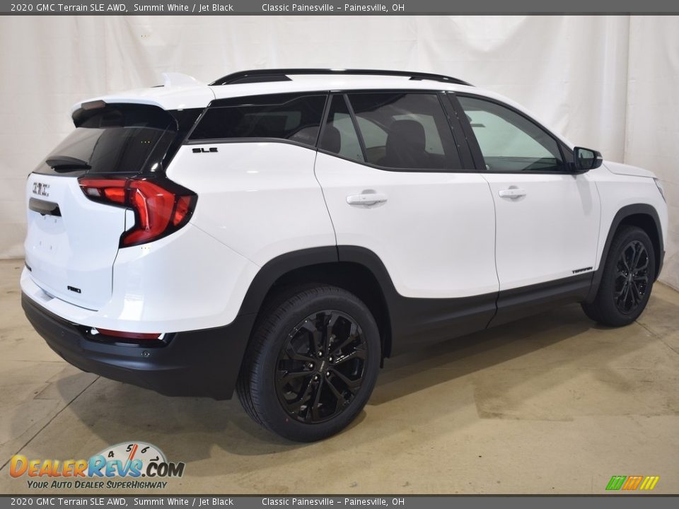 2020 GMC Terrain SLE AWD Summit White / Jet Black Photo #2