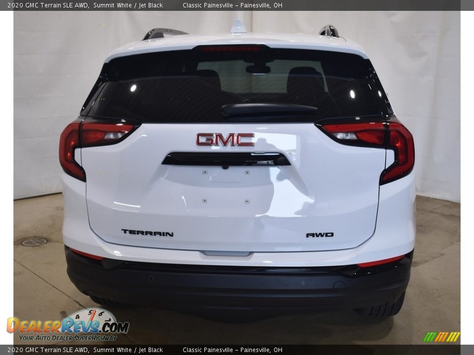 2020 GMC Terrain SLE AWD Summit White / Jet Black Photo #3