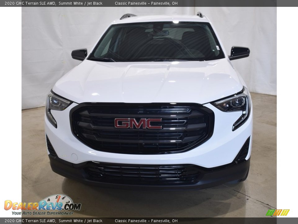 2020 GMC Terrain SLE AWD Summit White / Jet Black Photo #4