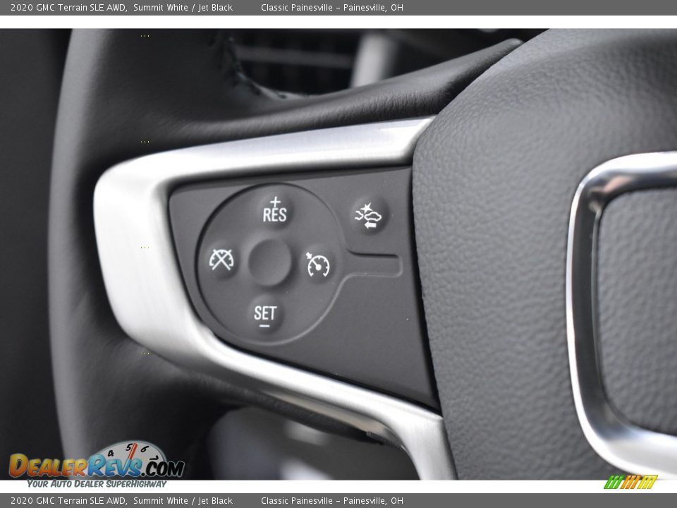 2020 GMC Terrain SLE AWD Summit White / Jet Black Photo #8