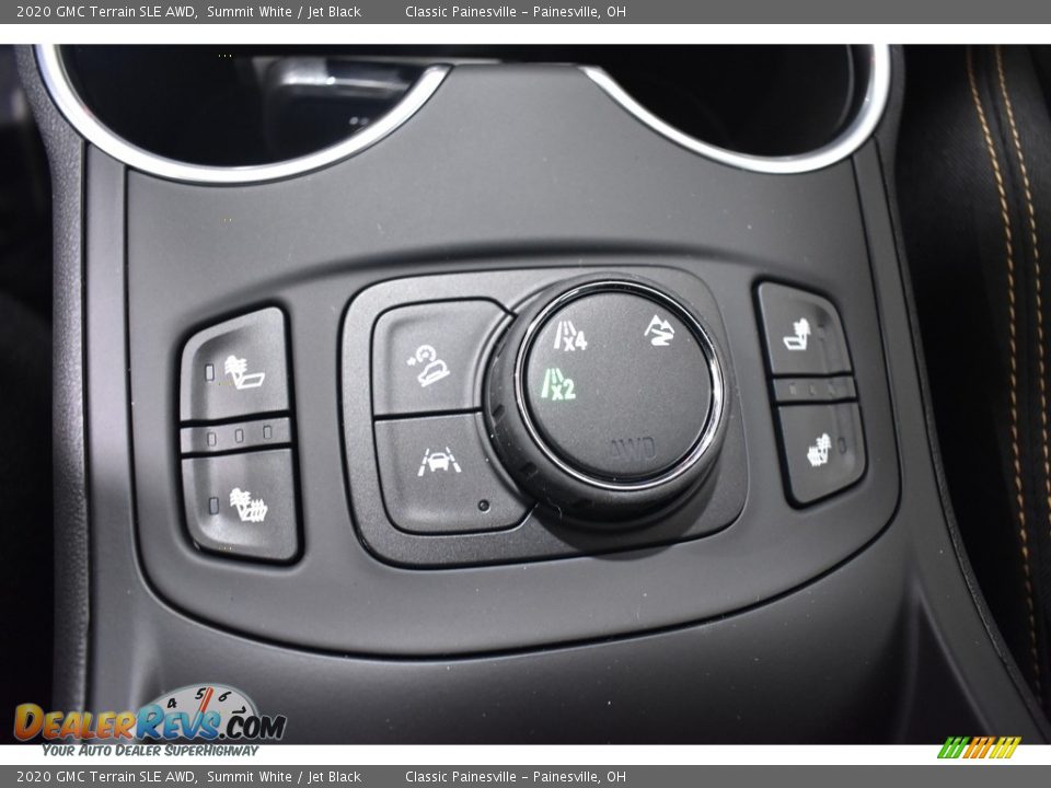 2020 GMC Terrain SLE AWD Summit White / Jet Black Photo #10