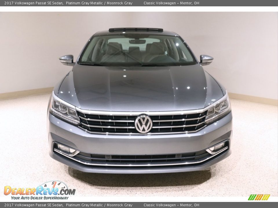 2017 Volkswagen Passat SE Sedan Platinum Gray Metallic / Moonrock Gray Photo #2