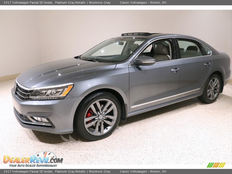 Platinum Gray Metallic 2017 Volkswagen Passat SE Sedan Photo #3