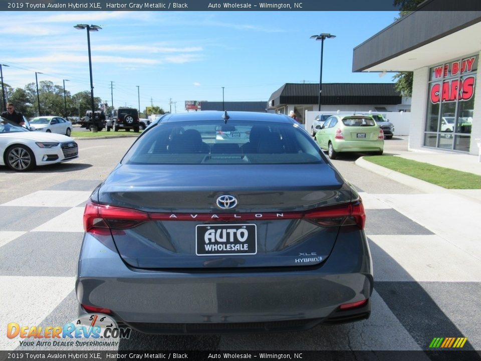2019 Toyota Avalon Hybrid XLE Harbor Gray Metallic / Black Photo #4