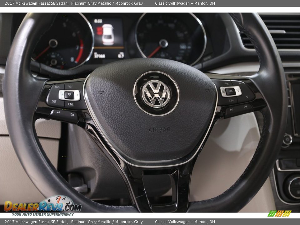 2017 Volkswagen Passat SE Sedan Steering Wheel Photo #8