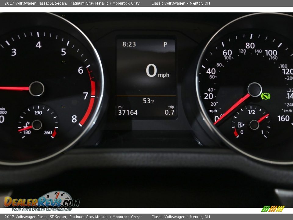 2017 Volkswagen Passat SE Sedan Gauges Photo #9