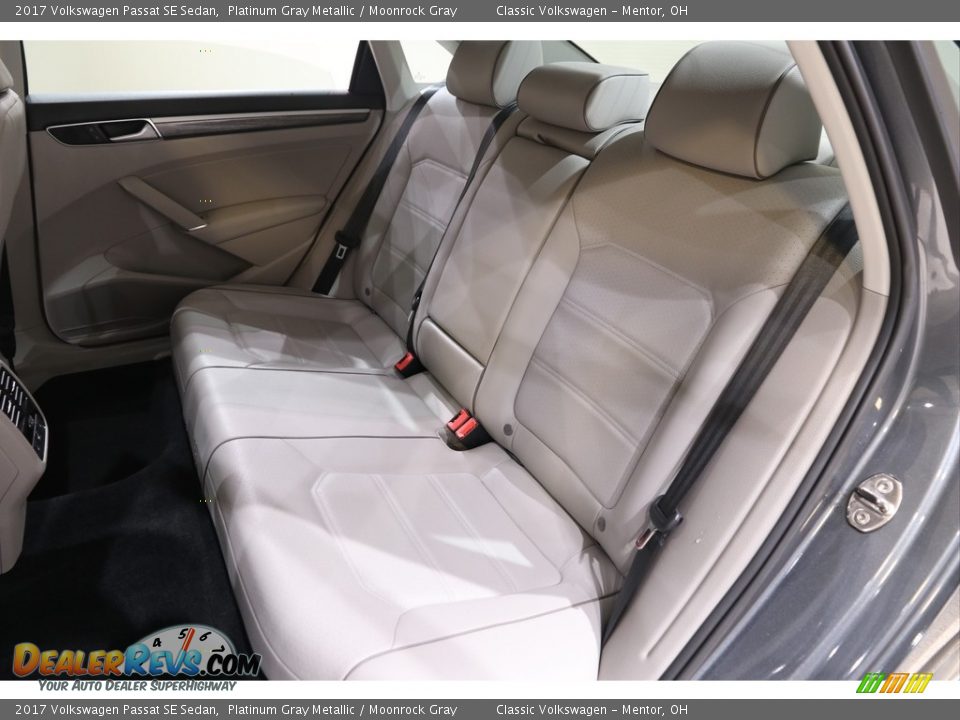 Rear Seat of 2017 Volkswagen Passat SE Sedan Photo #20