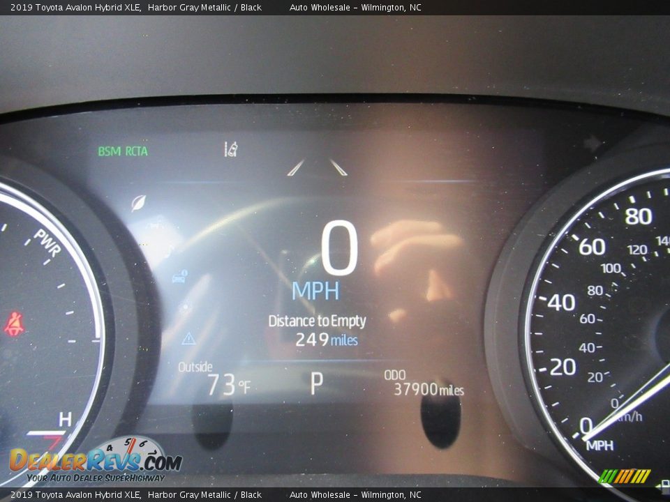 2019 Toyota Avalon Hybrid XLE Harbor Gray Metallic / Black Photo #16