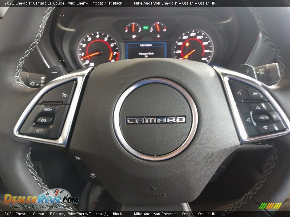 2021 Chevrolet Camaro LT Coupe Steering Wheel Photo #19