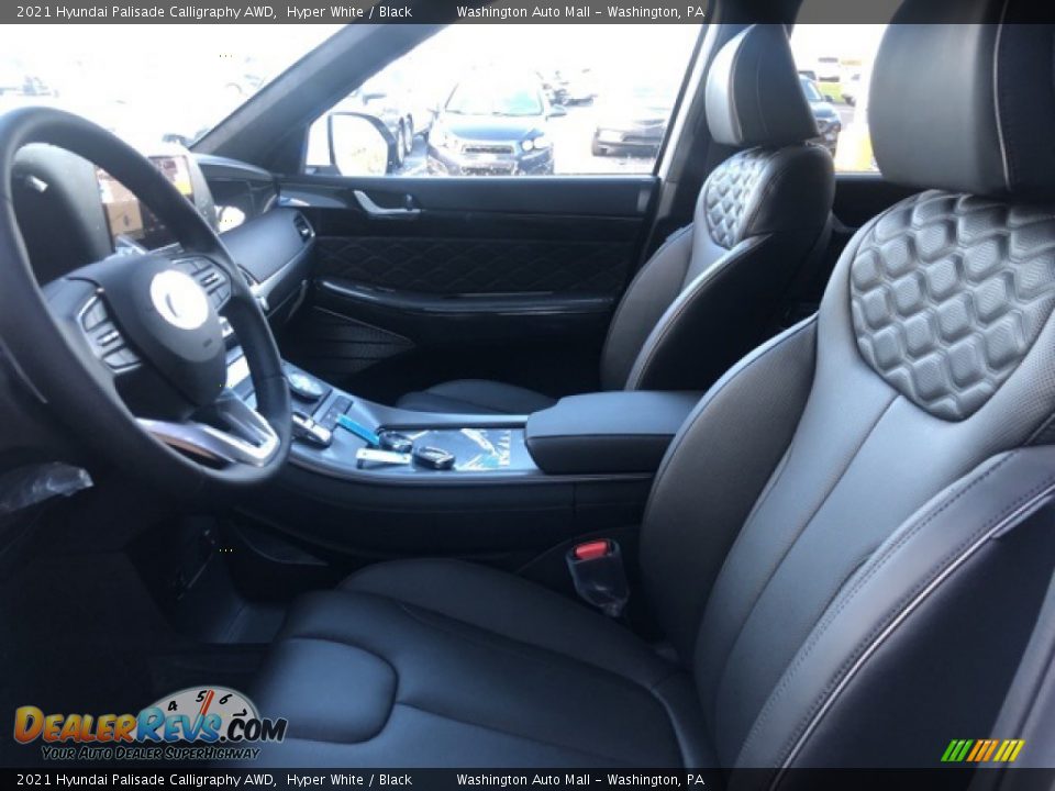 Front Seat of 2021 Hyundai Palisade Calligraphy AWD Photo #8