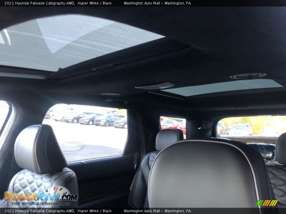 2021 Hyundai Palisade Calligraphy AWD Hyper White / Black Photo #10