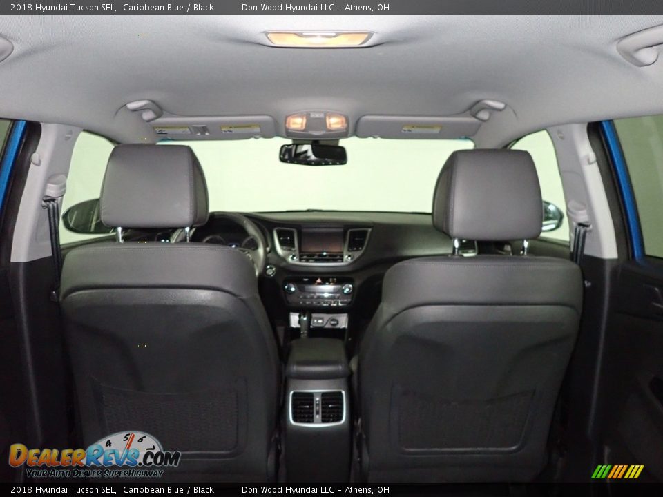 2018 Hyundai Tucson SEL Caribbean Blue / Black Photo #14