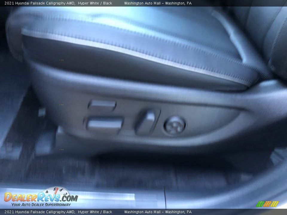 2021 Hyundai Palisade Calligraphy AWD Hyper White / Black Photo #12