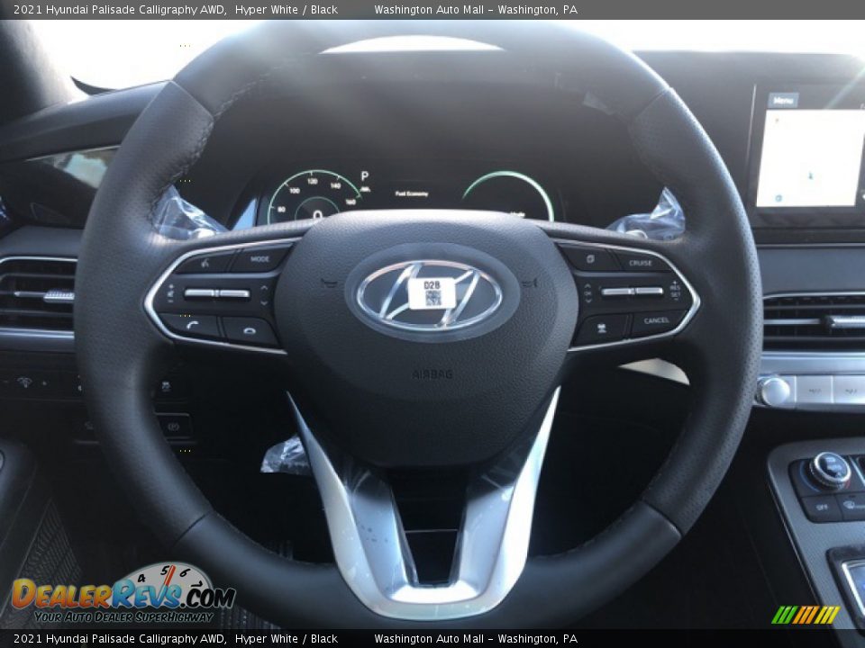2021 Hyundai Palisade Calligraphy AWD Hyper White / Black Photo #14