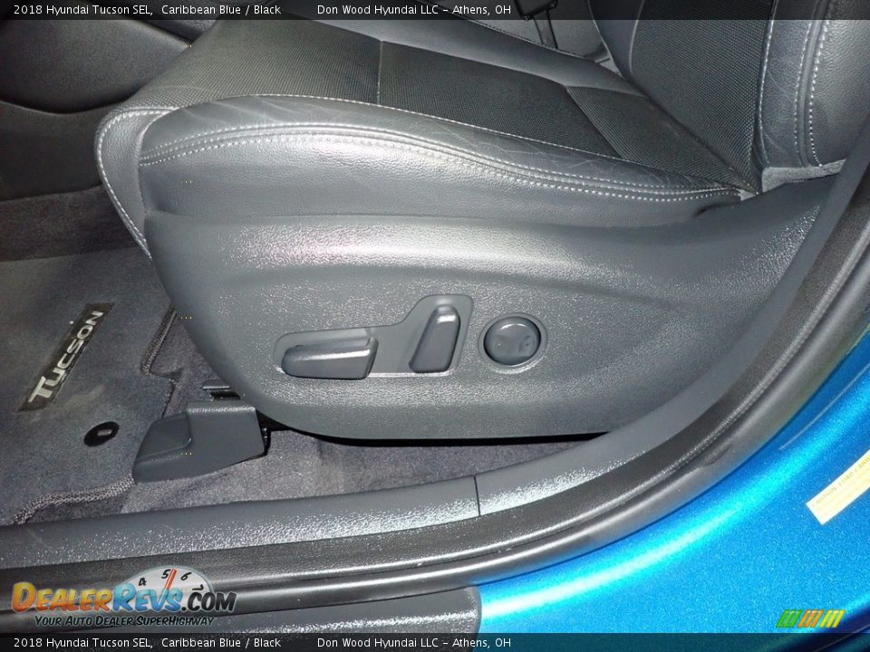 2018 Hyundai Tucson SEL Caribbean Blue / Black Photo #18