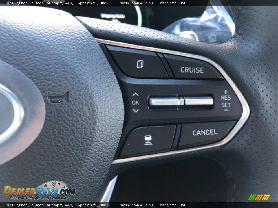 2021 Hyundai Palisade Calligraphy AWD Hyper White / Black Photo #16
