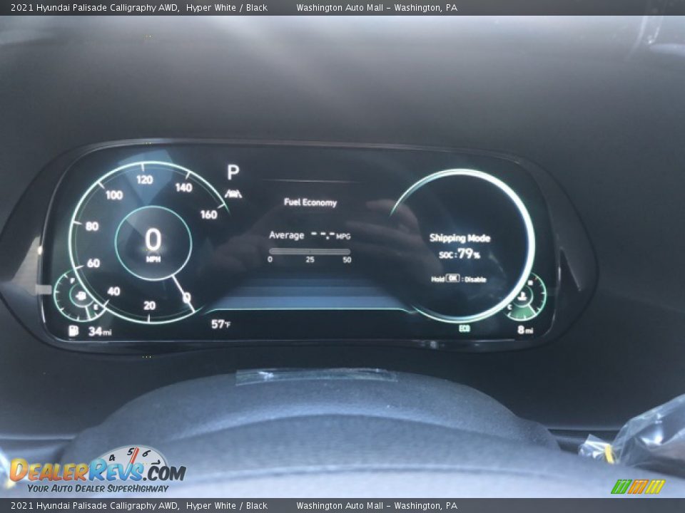 2021 Hyundai Palisade Calligraphy AWD Hyper White / Black Photo #17