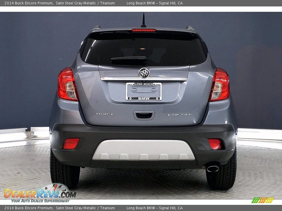 2014 Buick Encore Premium Satin Steel Gray Metallic / Titanium Photo #3