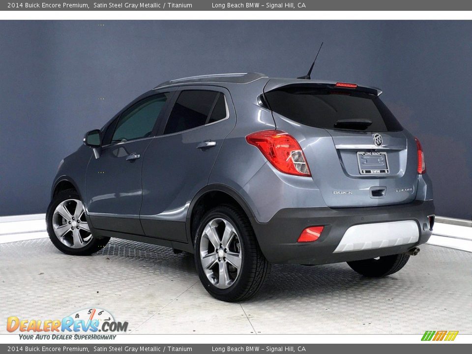 2014 Buick Encore Premium Satin Steel Gray Metallic / Titanium Photo #10