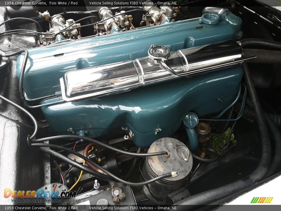 1954 Chevrolet Corvette  Chevy 235 OHV 12-Valve Blue Flame Inline 6 Cylinder Engine Photo #3