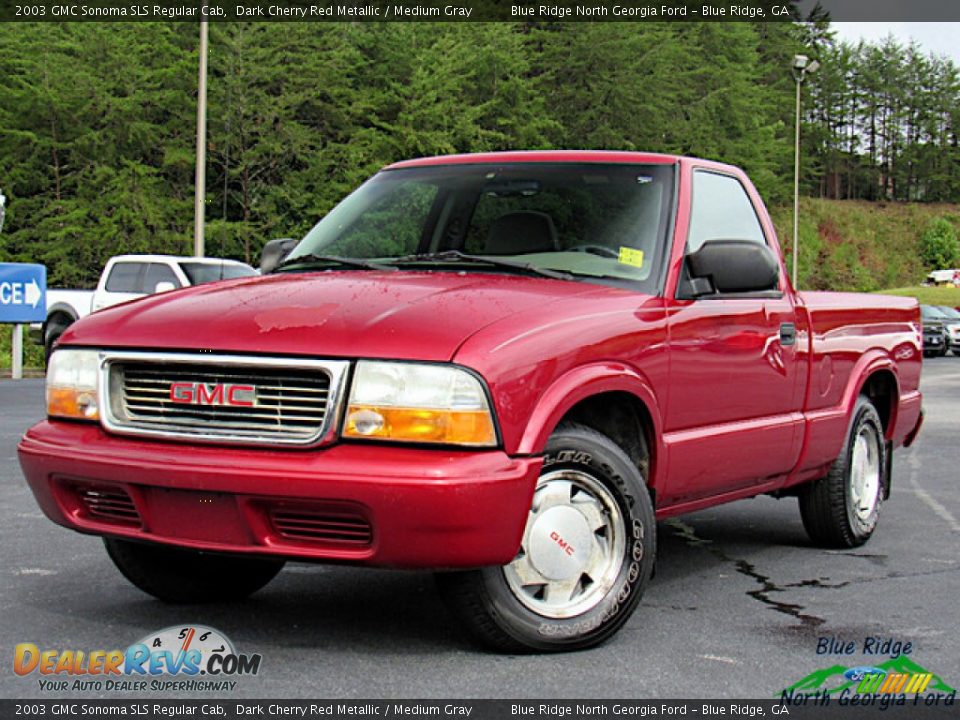 Front 3/4 View of 2003 GMC Sonoma SLS Regular Cab Photo #1