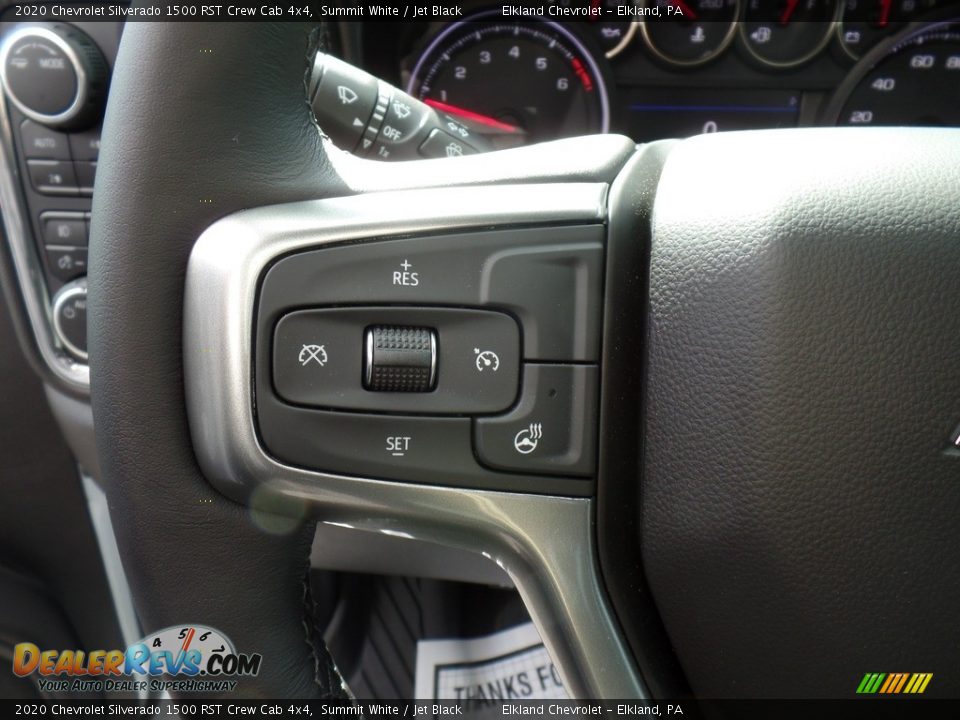 2020 Chevrolet Silverado 1500 RST Crew Cab 4x4 Steering Wheel Photo #24