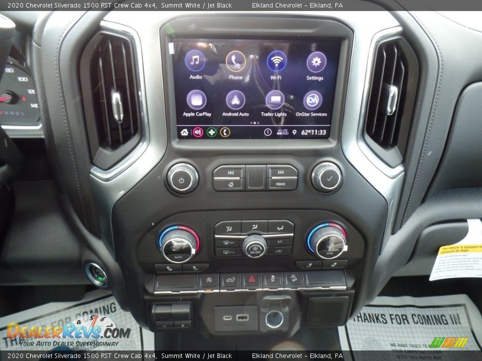 Controls of 2020 Chevrolet Silverado 1500 RST Crew Cab 4x4 Photo #27