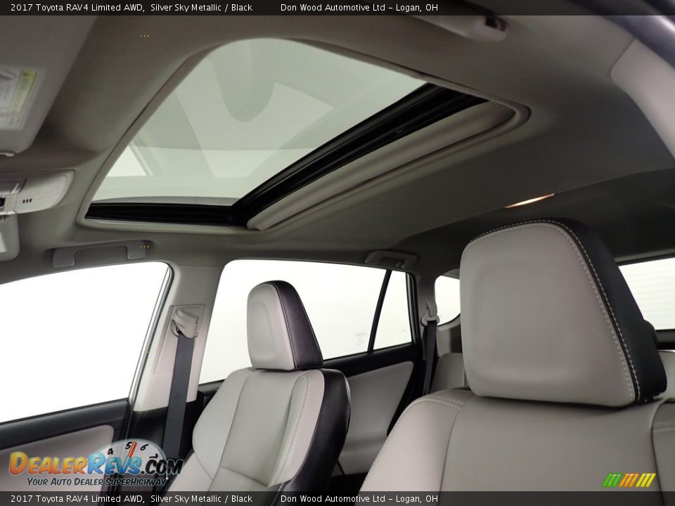 2017 Toyota RAV4 Limited AWD Silver Sky Metallic / Black Photo #2