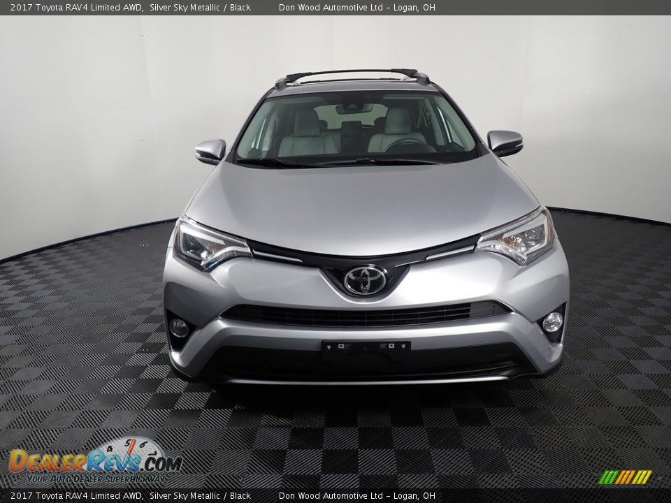 2017 Toyota RAV4 Limited AWD Silver Sky Metallic / Black Photo #7