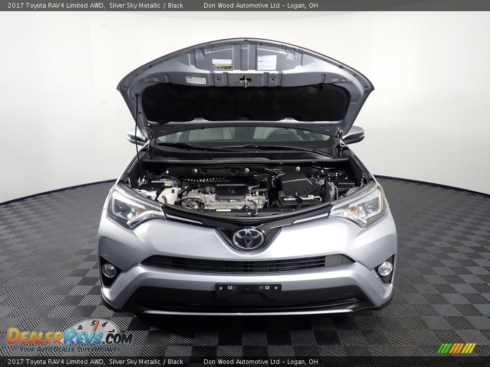 2017 Toyota RAV4 Limited AWD Silver Sky Metallic / Black Photo #8