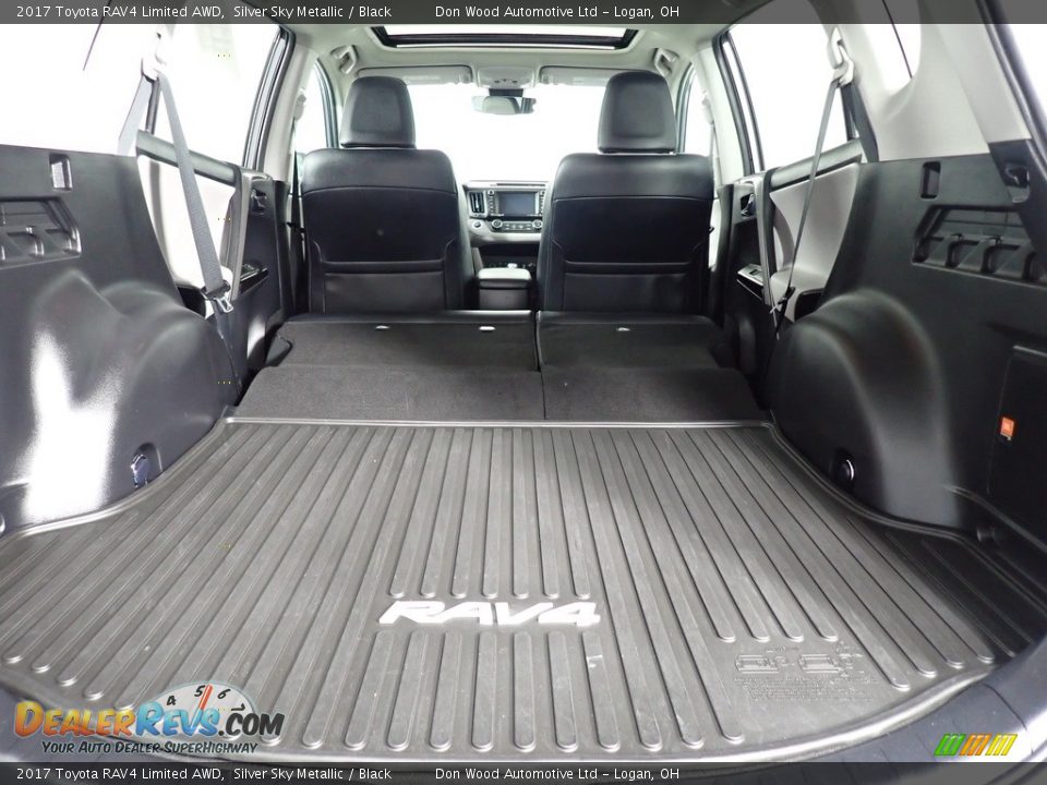 2017 Toyota RAV4 Limited AWD Silver Sky Metallic / Black Photo #17