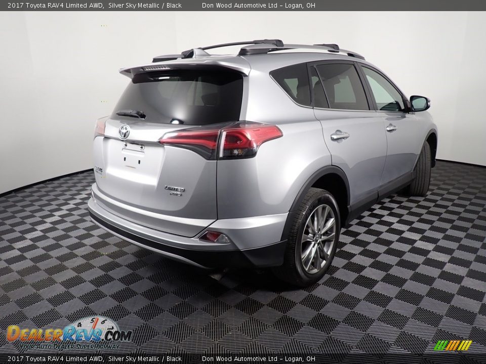 2017 Toyota RAV4 Limited AWD Silver Sky Metallic / Black Photo #19