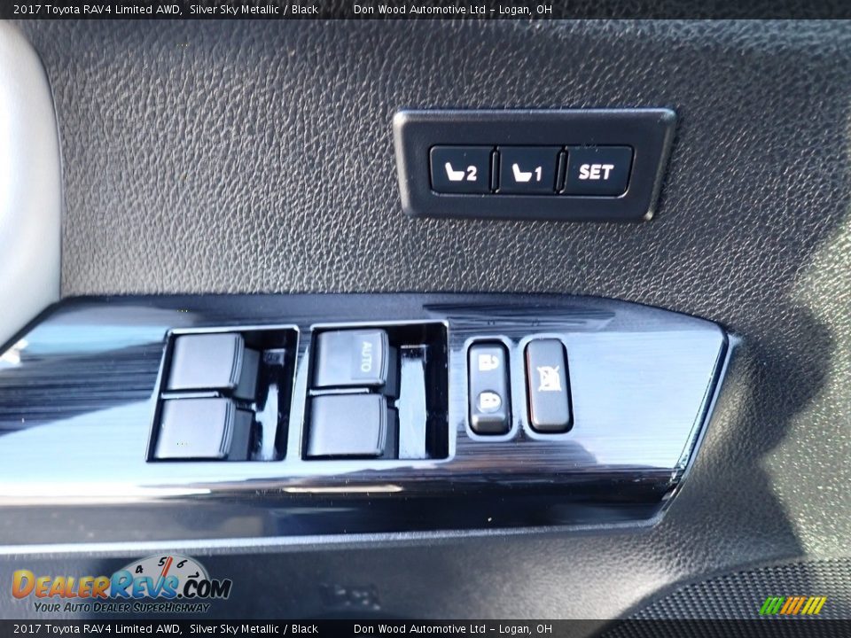 2017 Toyota RAV4 Limited AWD Silver Sky Metallic / Black Photo #21