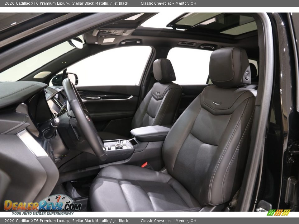 Jet Black Interior - 2020 Cadillac XT6 Premium Luxury Photo #5