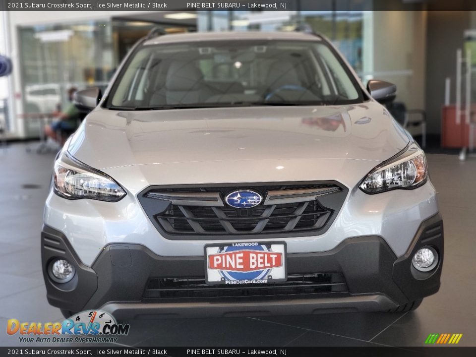 2021 Subaru Crosstrek Sport Ice Silver Metallic / Black Photo #3