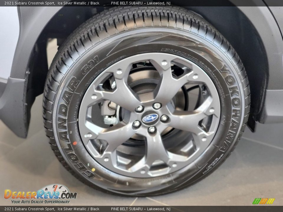 2021 Subaru Crosstrek Sport Ice Silver Metallic / Black Photo #6