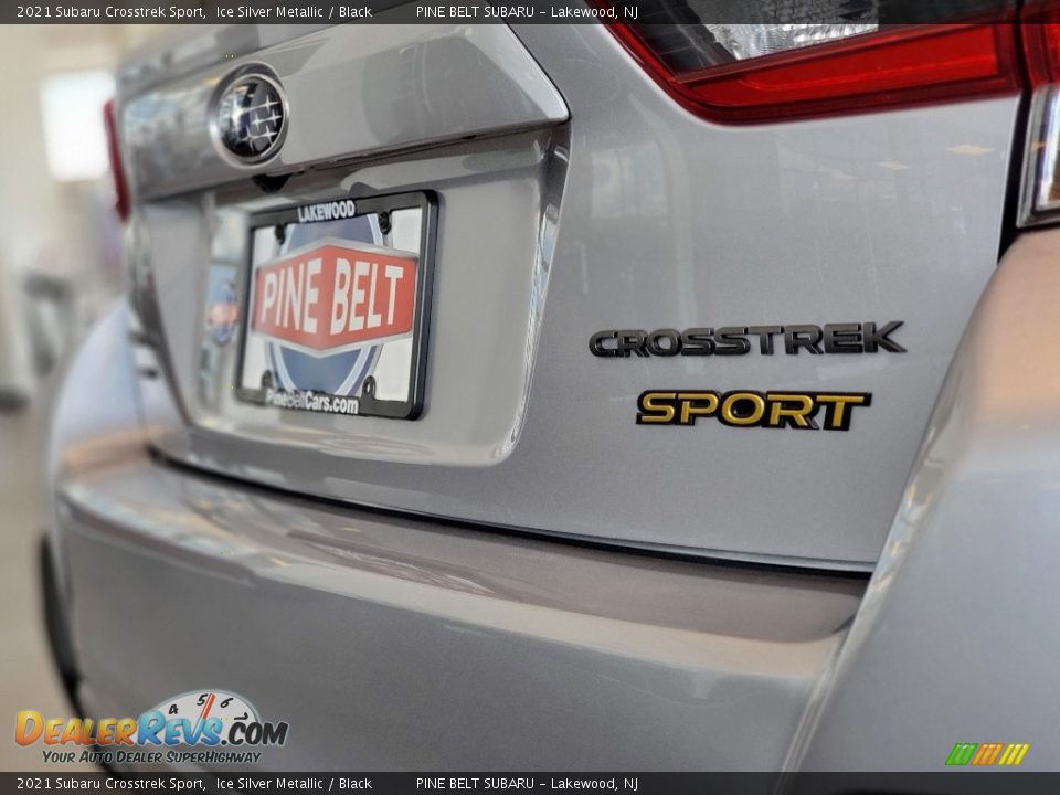 2021 Subaru Crosstrek Sport Ice Silver Metallic / Black Photo #10