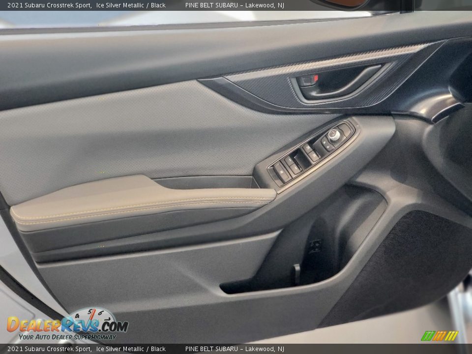 2021 Subaru Crosstrek Sport Ice Silver Metallic / Black Photo #13