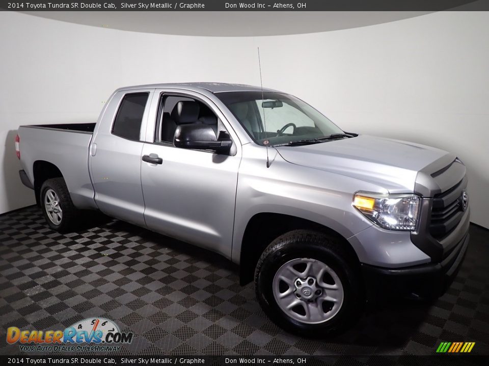 Silver Sky Metallic 2014 Toyota Tundra SR Double Cab Photo #2