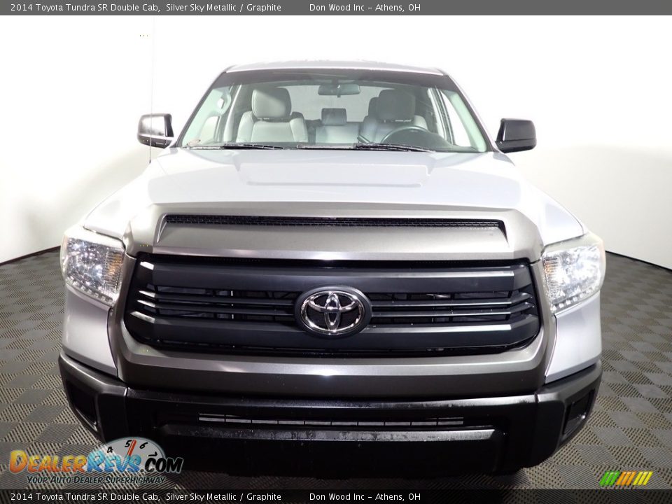 2014 Toyota Tundra SR Double Cab Silver Sky Metallic / Graphite Photo #4