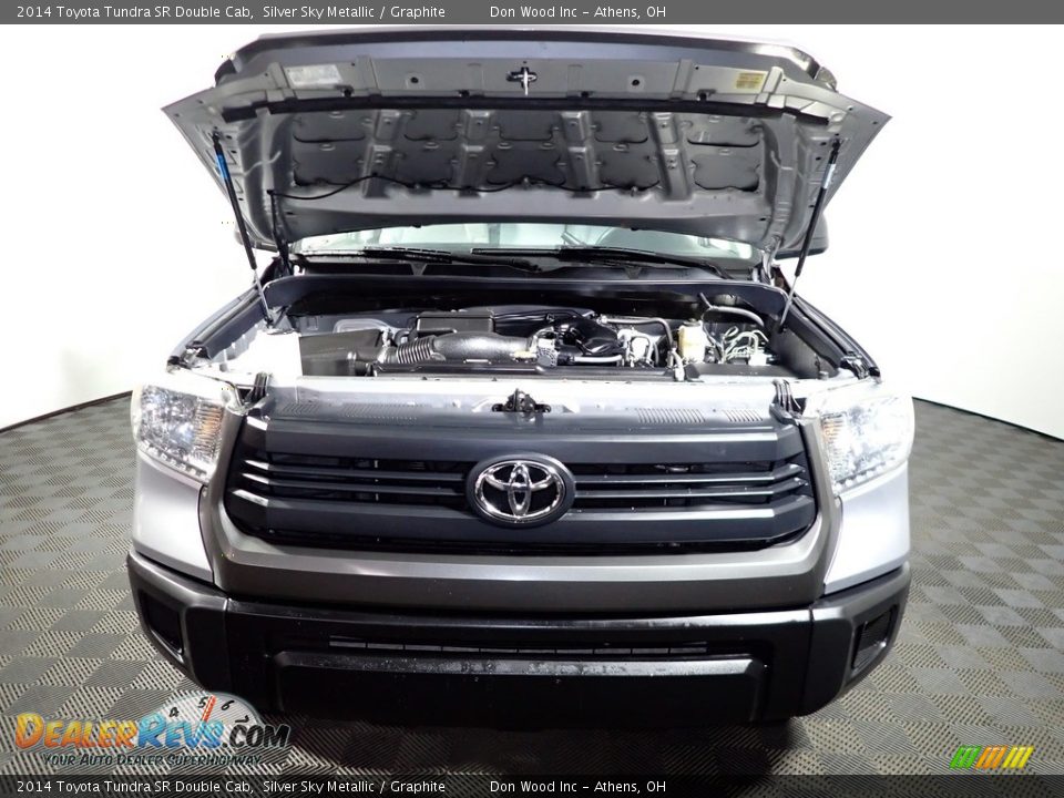 2014 Toyota Tundra SR Double Cab Silver Sky Metallic / Graphite Photo #5