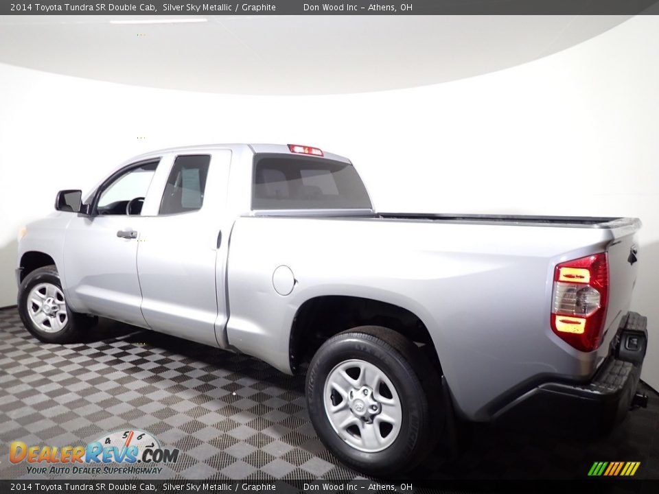 2014 Toyota Tundra SR Double Cab Silver Sky Metallic / Graphite Photo #9