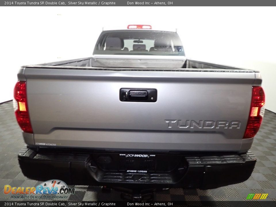 2014 Toyota Tundra SR Double Cab Silver Sky Metallic / Graphite Photo #11