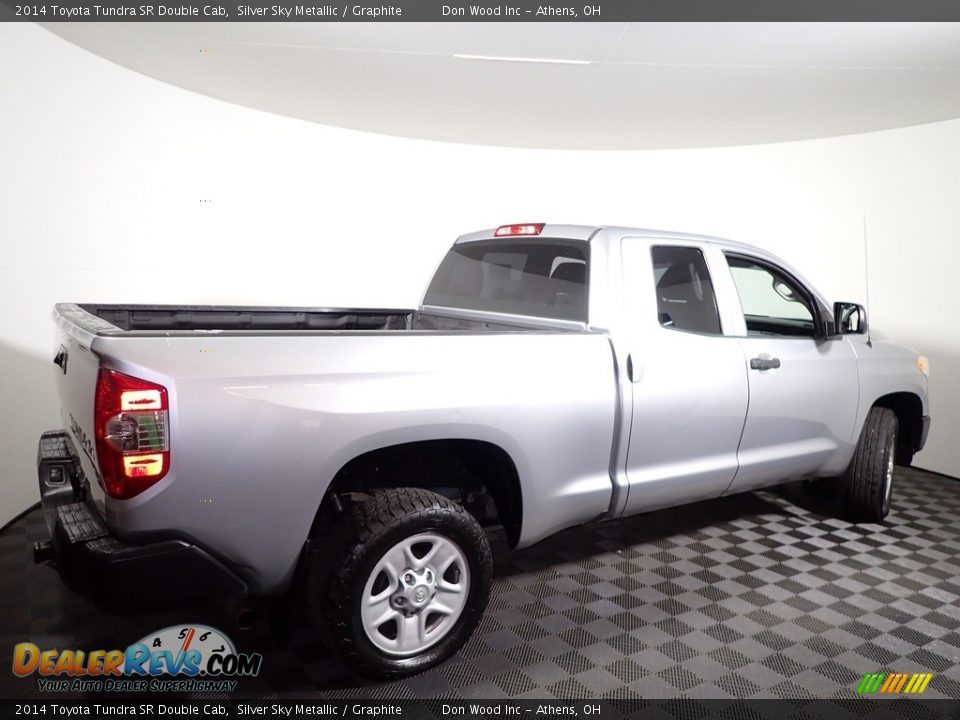 2014 Toyota Tundra SR Double Cab Silver Sky Metallic / Graphite Photo #13