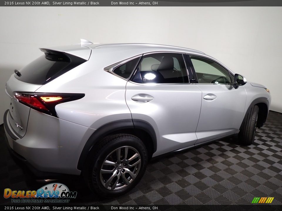 2016 Lexus NX 200t AWD Silver Lining Metallic / Black Photo #16