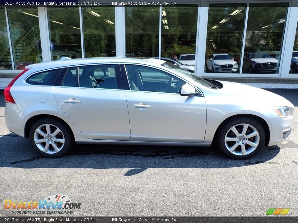 Bright Silver Metallic 2017 Volvo V60 T5 Photo #2