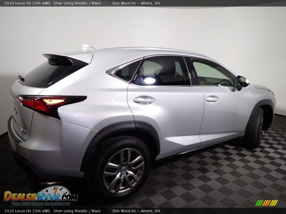 2016 Lexus NX 200t AWD Silver Lining Metallic / Black Photo #23