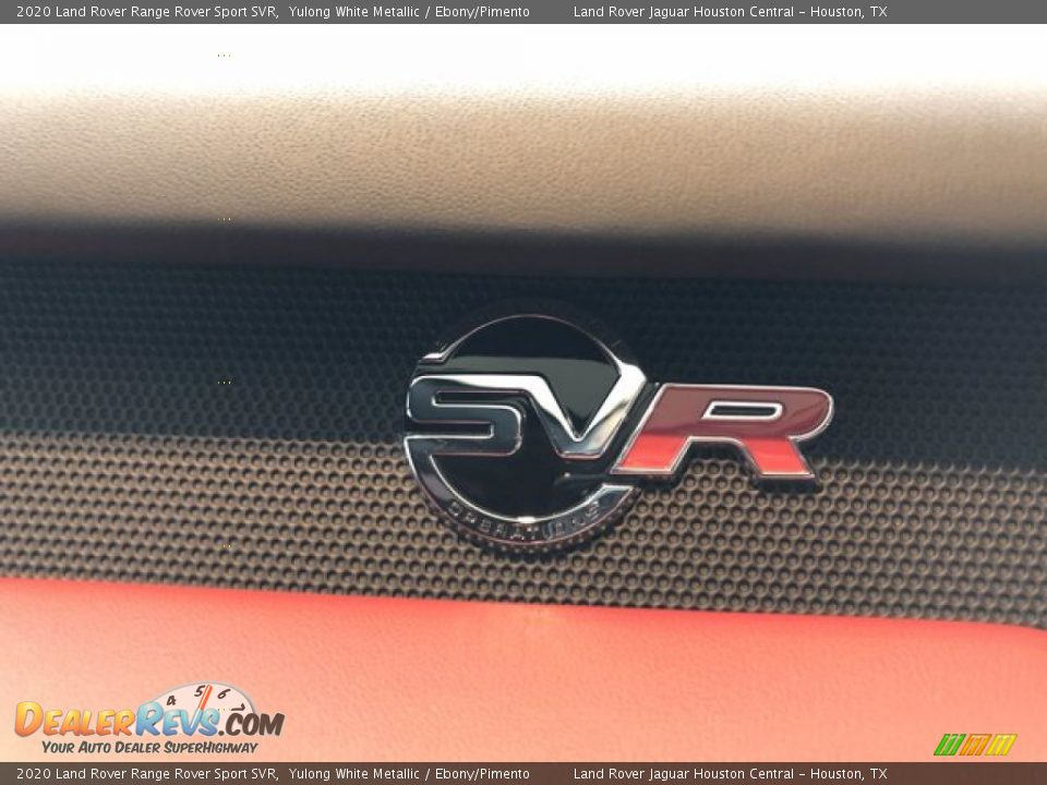 2020 Land Rover Range Rover Sport SVR Yulong White Metallic / Ebony/Pimento Photo #26