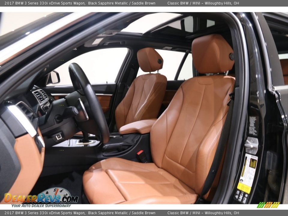 Front Seat of 2017 BMW 3 Series 330i xDrive Sports Wagon Photo #6