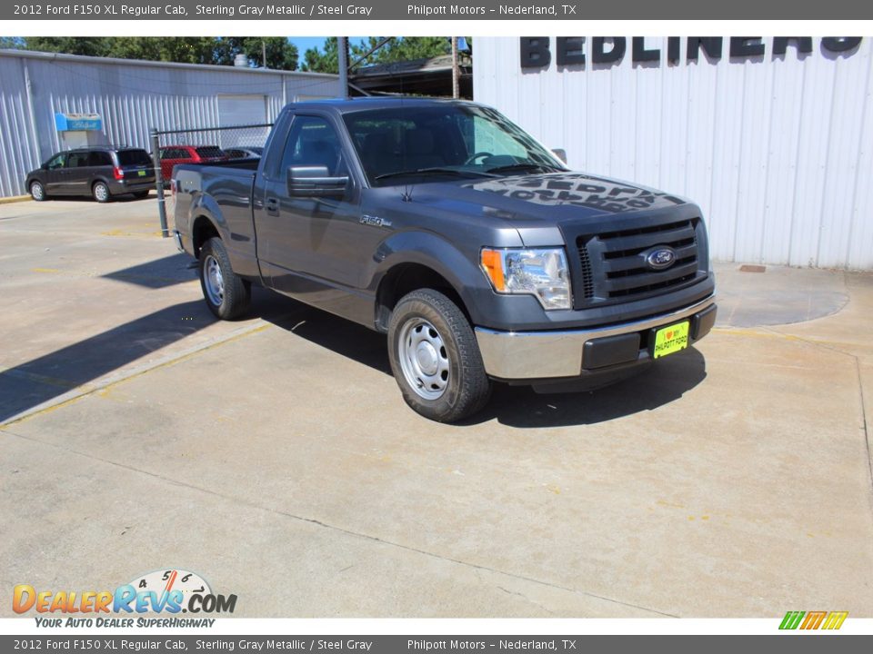 2012 Ford F150 XL Regular Cab Sterling Gray Metallic / Steel Gray Photo #2